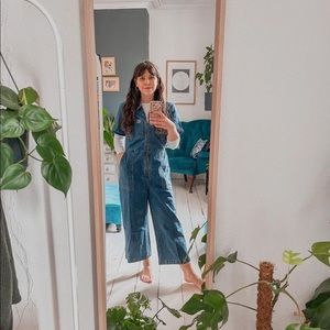 Lucy and Yak denim boiler suit